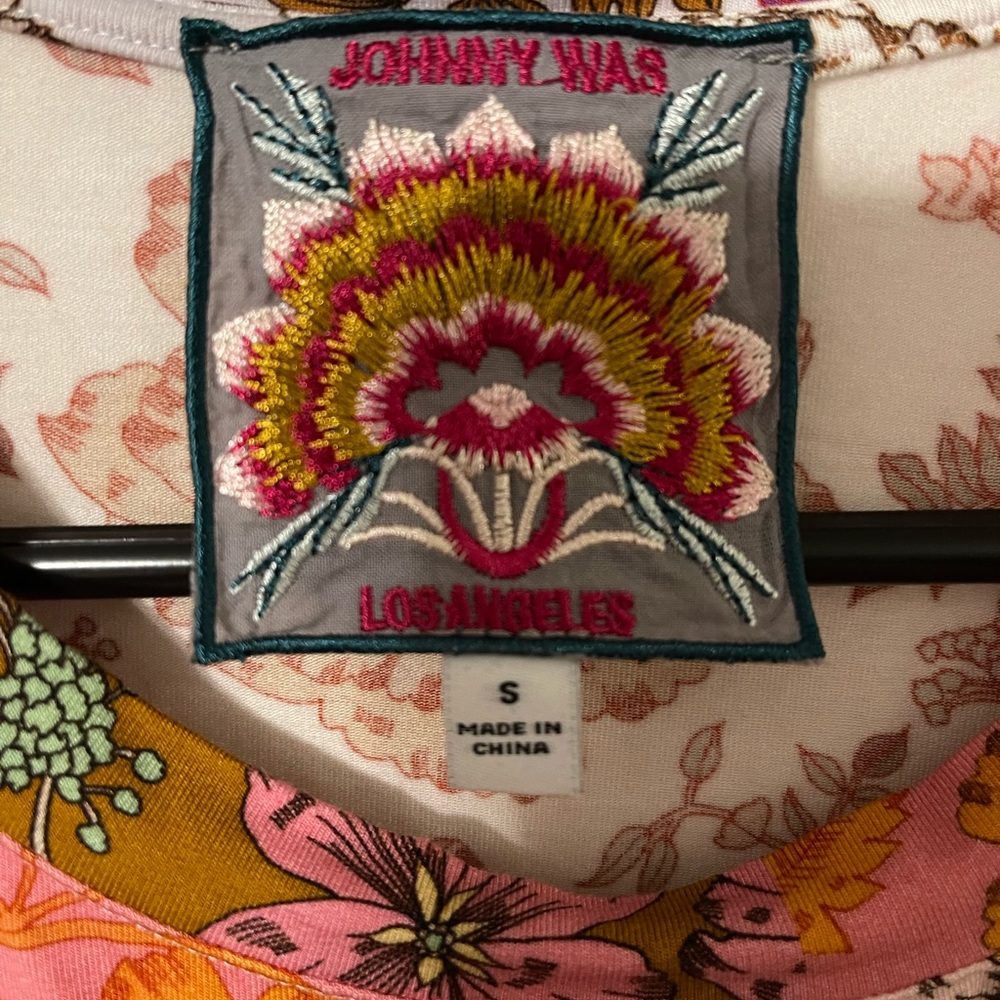 Johnny Was Floral Tee